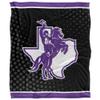 Tarleton State University Bruins Blanket, 50"x60" Logo Dots, Silky Touch Super Soft Throw view 2