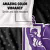 Tarleton State University Bruins Blanket, 50"x60" Logo Dots, Silky Touch Super Soft Throw view 4