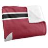Bates College Bobcats Blanket, 50"x60" Primary Logo Stripes, Silky Touch Super Soft Throw view 3
