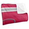 Sacred Heart University Pioneers Blanket, 50"x60" Primary Logo Stripes, Silky Touch Super Soft Throw view 3