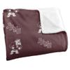 Alabama A&M University Bulldogs Blanket, 36"x58" Logo Pattern, Silky Touch Super Soft Throw view 3