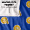 Albany State University Golden Rams Blanket, 50"x60" Logo Pattern, Silky Touch Super Soft Throw view 4