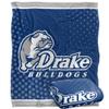 Drake University Bulldogs Blanket, 50"x60" Logo Dots, Silky Touch Super Soft Throw view 1