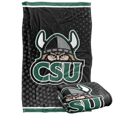 Cleveland State University Vikings Blanket, 36"x58" Logo Dots, Silky Touch Super Soft Throw
