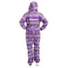 FOCO Minnesota Vikings NFL Ugly Pattern One Piece Pajamas - M view 2