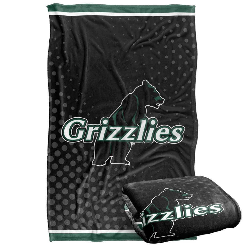 Adams State University Grizzlies Blanket, 36"x58" Logo Dots, Silky Touch Super Soft Throw