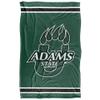 Adams State University Grizzlies Blanket, 36"x58" Primary Logo Stripes, Silky Touch Super Soft Throw view 2