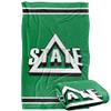 Delta State University Statesmen Blanket, 36"x58" Primary Logo Stripes, Silky Touch Super Soft Throw view 1