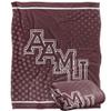 Alabama A&M University Bulldogs Blanket, 50"x60" Logo Dots, Silky Touch Super Soft Throw view 1