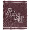 Alabama A&M University Bulldogs Blanket, 50"x60" Logo Dots, Silky Touch Super Soft Throw view 2