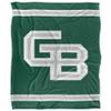 University of Wisconsin-Green Bay Phoenix Blanket, 50"x60" Primary Logo Stripes, Silky Touch Super Soft Throw view 2