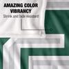 University of Wisconsin-Green Bay Phoenix Blanket, 50"x60" Primary Logo Stripes, Silky Touch Super Soft Throw view 4