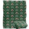 Ohio University Bobcats Blanket, 50"x60" Logo Pattern, Silky Touch Super Soft Throw view 1