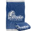 Drake University Bulldogs Blanket, 36"x58" Logo Dots, Silky Touch Super Soft Throw view 1