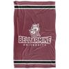 Bellarmine University Knights Blanket, 36"x58" Primary Logo Stripes, Silky Touch Super Soft Throw view 2