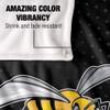 Alabama State University Hornets Blanket, 36"x58" Logo Dots, Silky Touch Super Soft Throw view 4