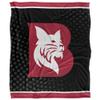 Bates College Bobcats Blanket, 50"x60" Logo Dots, Silky Touch Super Soft Throw view 2