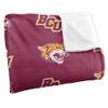 Bethune-Cookman University Wildcats Blanket, 50"x60" Logo Pattern, Silky Touch Super Soft Throw view 3