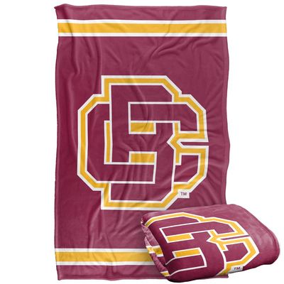 Bethune-Cookman University Wildcats Blanket, 36"x58" Primary Logo Stripes, Silky Touch Super Soft Throw