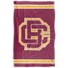 Bethune-Cookman University Wildcats Blanket, 36"x58" Primary Logo Stripes, Silky Touch Super Soft Throw view 2