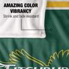 Fitchburg State University Falcons Blanket, 36"x58" Primary Logo Stripes, Silky Touch Super Soft Throw view 4
