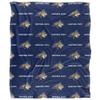 Montana State University Bobcats Blanket, 50"x60" Logo Pattern, Silky Touch Super Soft Throw view 2