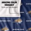 Montana State University Bobcats Blanket, 50"x60" Logo Pattern, Silky Touch Super Soft Throw view 4