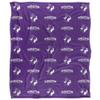 Tarleton State University Bruins Blanket, 50"x60" Logo Pattern, Silky Touch Super Soft Throw view 2