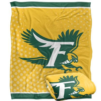 Fitchburg State University Falcons Blanket, 50"x60" Logo Dots, Silky Touch Super Soft Throw