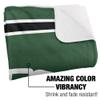 Ohio University Blanket, 50"x60" Primary Logo Stripes Silky Touch Sherpa Back Super Soft Throw Blanket view 3