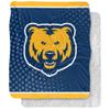 University of Northern Colorado Blanket, 50"x60" Logo Dots Silky Touch Sherpa Back Super Soft Throw Blanket view 1