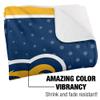 University of Northern Colorado Blanket, 50"x60" Logo Dots Silky Touch Sherpa Back Super Soft Throw Blanket view 3