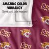Bethune-Cookman University Wildcats Blanket, 36"x58" Logo Pattern, Silky Touch Super Soft Throw view 4