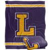 Lipscomb University Bisons Blanket, 50"x60" Primary Logo Stripes, Silky Touch Super Soft Throw view 1
