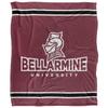 Bellarmine University Knights Blanket, 50"x60" Primary Logo Stripes, Silky Touch Super Soft Throw view 2