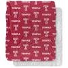 Temple University Blanket, 50"x60" Logo Pattern Silky Touch Sherpa Back Super Soft Throw Blanket view 1