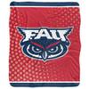 Florida Atlantic University Blanket, 50"x60" Logo Dots Silky Touch Sherpa Back Super Soft Throw Blanket view 2