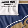 Montana State University Bobcats Blanket, 50"x60" Primary Logo Stripes, Silky Touch Super Soft Throw view 4