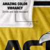 Alabama State University Hornets Blanket, 50"x60" Primary Logo Stripes, Silky Touch Super Soft Throw view 4