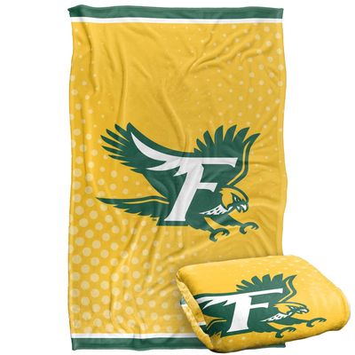 Fitchburg State University Falcons Blanket, 36"x58" Logo Dots, Silky Touch Super Soft Throw