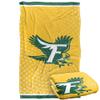 Fitchburg State University Falcons Blanket, 36"x58" Logo Dots, Silky Touch Super Soft Throw view 1