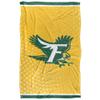 Fitchburg State University Falcons Blanket, 36"x58" Logo Dots, Silky Touch Super Soft Throw view 2