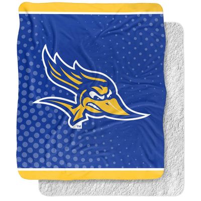 California State University Bakersfield Blanket, 50"x60" Logo Dots Silky Touch Sherpa Back Super Soft Throw Blanket