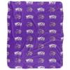 Western Carolina University Blanket, 50"x60" Logo Pattern Silky Touch Sherpa Back Super Soft Throw Blanket view 2