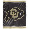 University of Colorado Buffaloes Blanket, 50"x60" Logo Dots, Silky Touch Super Soft Throw view 2