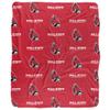 Ball State University Blanket, 50"x60" Logo Pattern Silky Touch Sherpa Back Super Soft Throw Blanket view 2
