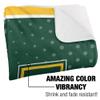 University of Vermont Blanket, 50"x60" Logo Dots Silky Touch Sherpa Back Super Soft Throw Blanket view 3