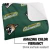 University of Vermont Blanket, 50"x60" Logo Pattern Silky Touch Sherpa Back Super Soft Throw Blanket view 3