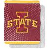 Iowa State University Blanket, 50"x60" Logo Dots Silky Touch Sherpa Back Super Soft Throw Blanket view 1