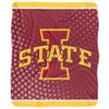 Iowa State University Blanket, 50"x60" Logo Dots Silky Touch Sherpa Back Super Soft Throw Blanket view 2